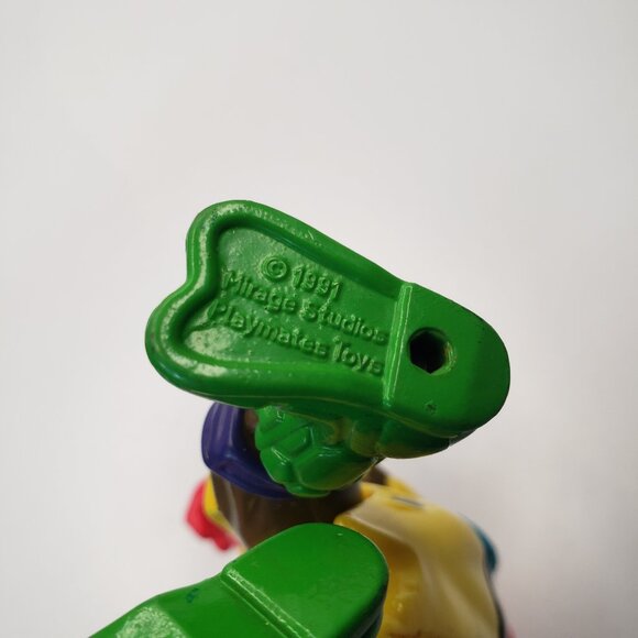 Firefighter Donatello Teenage Mutant Ninja Turtles TMNT Playmates Vintage 1991 - Picture 4 of 10